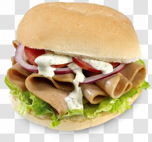 Hamburger Cheeseburger Fast Food Veggie Burger Doner Kebab - Blt Transparent PNG
