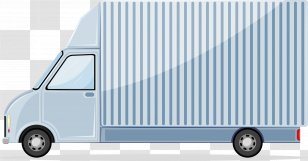 Car Compact Van Truck - Automotive Exterior - Decoration Design Vector Transparent PNG