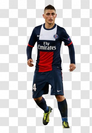 Marco Verratti Paris Saint-Germain F.C. Jersey Soccer Player Football - Sport Transparent PNG