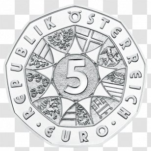 Easter Bunny Austrian Euro Coins - Numismatics - Coin Transparent PNG