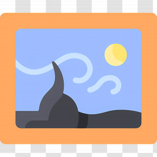 Photo Frame - Framed Landscape Picture Illustration Transparent PNG