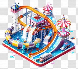 Water Ride - Exciting Water Park Transparent PNG