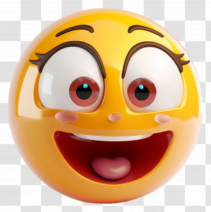 Emoji - Happy Smiling Emoji Illustration Transparent PNG