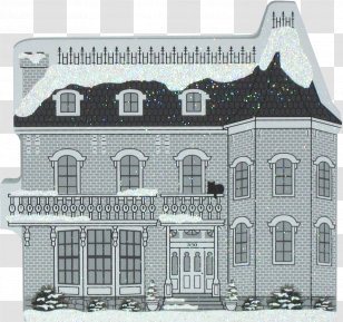 Bedford Falls George Bailey Mary Hatch House It's A Wonderful Lie - Elevation Transparent PNG