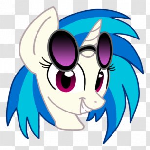 Pony Disc Jockey Scratching Phonograph Record Winged Unicorn - Tree - Heart Transparent PNG