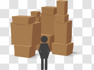 Cardboard Carton Angle Font - Box - Stock Management Transparent PNG