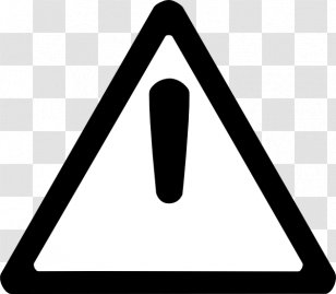 Clip Art Openclipart Warning Sign Vector Graphics - Area - Danger Clipart Transparent PNG