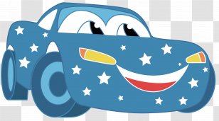 Lightning McQueen Mater Cartoon Clip Art - Police Car Transparent PNG