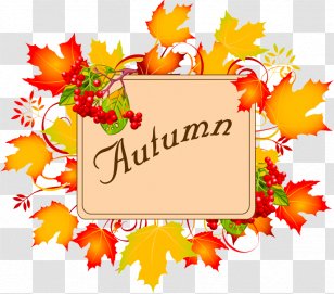 Autumn Leaf Color Vector Graphics Clip Art Image - Autumnal Leaves Transparent PNG
