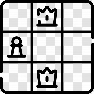 Chess Board - Chessboard With Pieces Transparent PNG