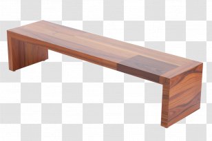 Table Bench Chair Furniture Design - Wood Stain Transparent PNG