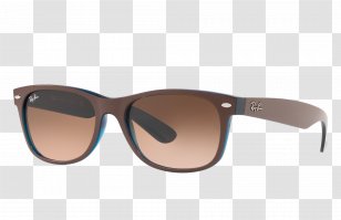 Ray-Ban New Wayfarer Classic Sunglasses - Rayban Justin - Ray Ban Transparent PNG
