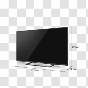 LED-backlit LCD 4K Resolution Panasonic Ultra-high-definition Television - Computer Monitor Accessory - Led Tv Image Transparent PNG