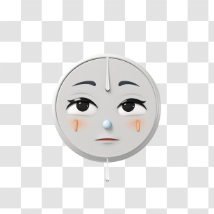 Face Emoji
 - Sad Clock Face With Expression Transparent PNG