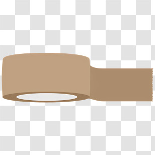 Brown Tape - Brown Adhesive Tape Transparent PNG