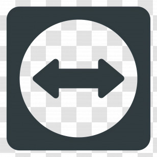 Teamviewer - Left-Right Arrows Symbol Transparent PNG