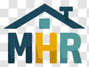 Mhr Logo - Modern MHR House Logo Transparent PNG