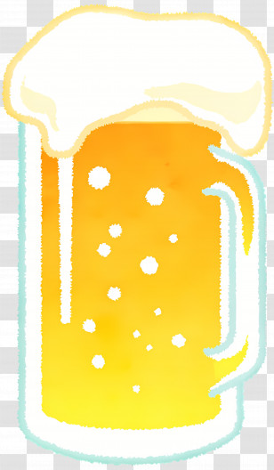 Wine - Frothy Beer Mug Illustration Transparent PNG