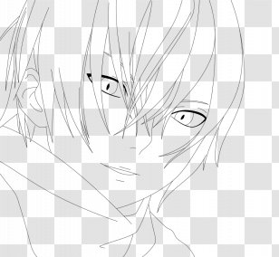 Eye Line Art White Forehead Sketch - Heart Transparent PNG