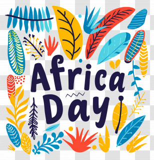 Africa Day - Bright Africa Day Celebration Illustration Transparent PNG