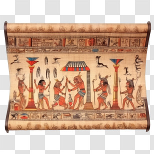 Egypt Scroll
 - Ancient Egyptian Scroll Transparent PNG