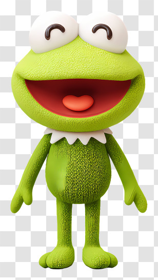Keroppi - Green Frog Cartoon Character Transparent PNG