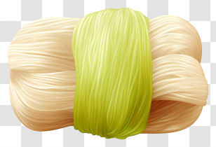 Yarn Ball - Green And Beige Yarn Bundle Transparent PNG