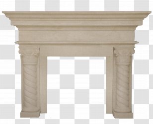 Fireplace Mantel Foam By Design Molding Fire Pit - Chimney Transparent PNG