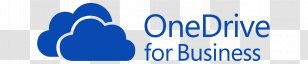 OneDrive Microsoft Office 365 Business SharePoint Cloud Computing - Document - Card Transparent PNG