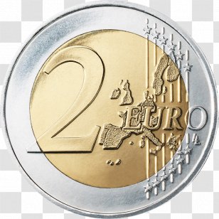 2 Euro Coin Commemorative Coins Transparent PNG
