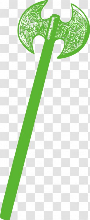 Axe Weapon - Text Transparent PNG