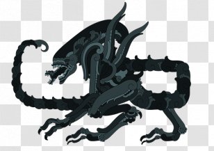 Alien Maya Civilization Predator Dragon Ancient Art - Aliens - Culture Transparent PNG