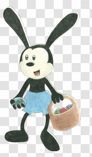 Easter Bunny Rabbit Hare Pet - Plush - Oswald The Lucky Transparent PNG
