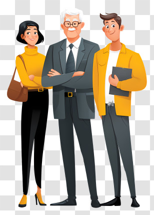 Real Estate Agent - Group Of Professional People Transparent PNG