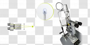 Nd:YAG Laser Capsulotomy Slit Lamp Iridectomy Photodisruption - Tool - Therapy Transparent PNG