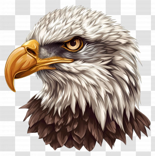 Eagle - Bald Eagle Head Illustration Transparent PNG