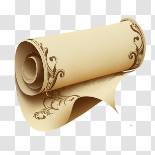 Paper Scroll
 - Vintage Scroll Paper For Writing Transparent PNG