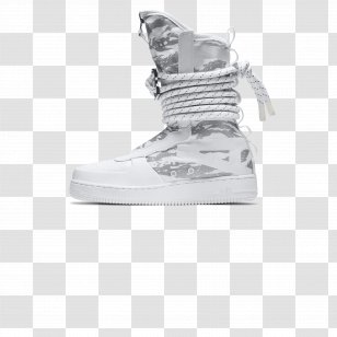 Air Force 1 Nike San Francisco Camouflage Shoe - Sportswear Transparent PNG