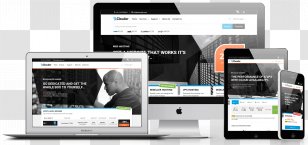 Responsive Web Design Template System Hosting Service - Electronics - Beautiful Templates Transparent PNG