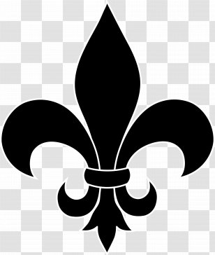 T-shirt Fleur-de-lis New Orleans Saints Stencil Clip Art - FLEUR DE LIS VECTOR Transparent PNG