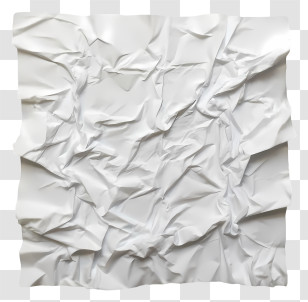 Cartoon - Illustration Of Crumpled Paper Texture For Creative Use Transparent PNG