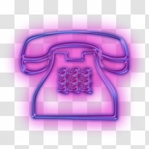 Telephone Text Messaging Mobile Phones - Color - Purple Transparent PNG