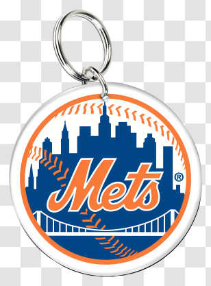Mets Logo - Mets Baseball Team Keychain Transparent PNG