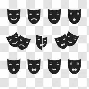 Drama Comedy Theatre - Mask Transparent PNG