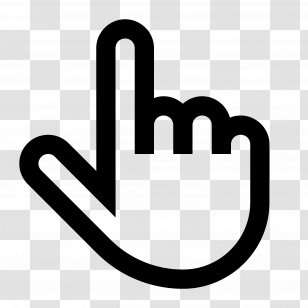 Computer Mouse Cursor Pointer Hand Clip Art - Symmetry - Click Cliparts ...