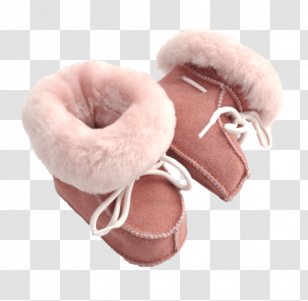 Slipper Shoe Suede Infant Boot - Blush Bedding Throw Transparent PNG