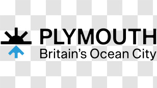 Plymouth City Logo - Plymouth Britain's Ocean City Logo Transparent PNG
