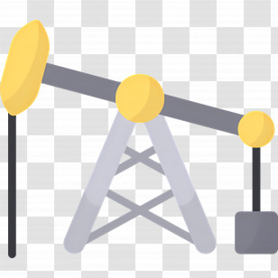 Oil Derrick - Oil Pump For Petroleum Extraction Transparent PNG