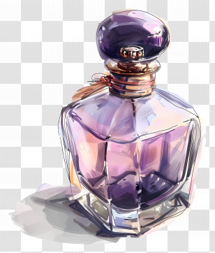 Perfume Bottle - Perfume Bottle Illustration Transparent PNG