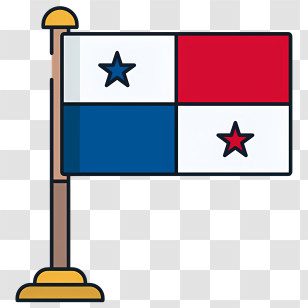 Panama Flag - Panama National Flag Transparent PNG